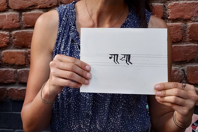 Discover Ranjana Lipi the Traditional Newari Script - How the Writing Lesson Actually Feels in Your Hands