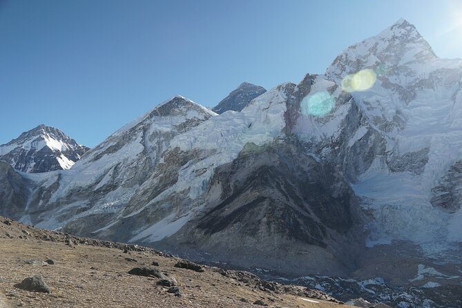 Everest base camp flight over by Helicopter from Kathmandu - Gear and comfort: make the short flight feel easy
