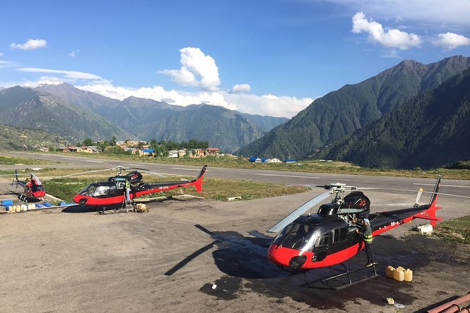 Everest Base Camp Helicopter Tour Stop at Hotel Everest View. - Tenzing-Hillary Airport stop: the short fuel pause that keeps everything on track