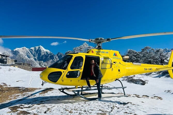 Everest Base Camp helicopter tour with landing - Key highlights you’ll care about