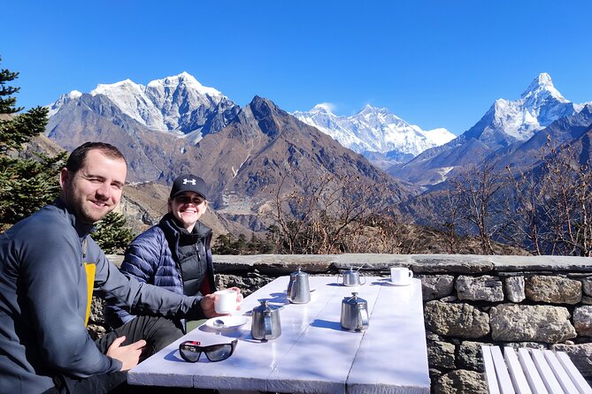Everest Base Camp Trek with Helicopter Return from Gorakshep to Lukla - Day 3: Phakding to Namche Bazaar through Dudh Koshi and bridge hopping