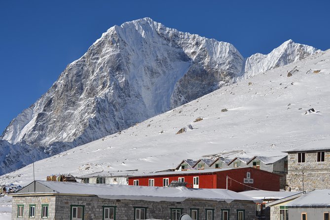 Everest Three Pass Trek - Cho La to Gokyo lakes: ice walking and big water views