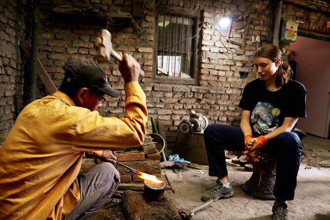 Gurkha Knife Making - The small-group advantage: 4 travelers changes everything