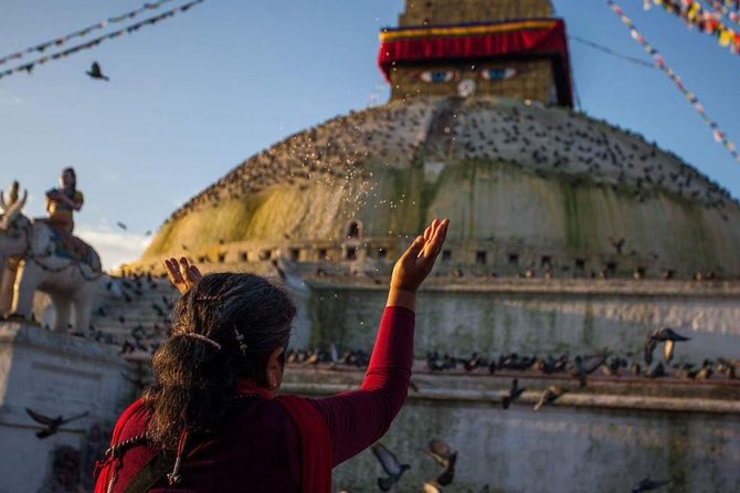 Kathmandu City in One Day with Bodhnath Stupa - Pashupatinath: Hindu temple grounds and the riverfront reality