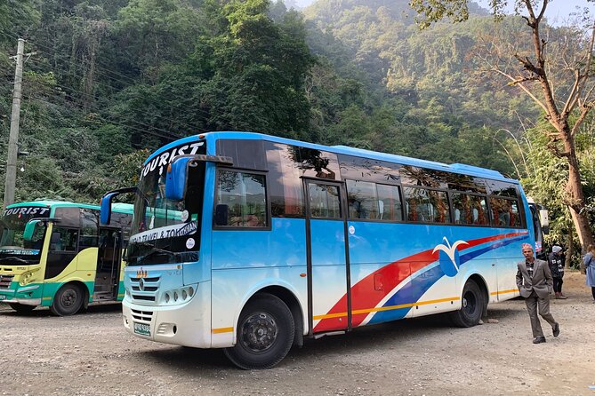 Kathmandu to Pokhara VIP Sofa Bus Ticket - The Prithvi Highway Ride: Scenery and Real-Time Travel Time