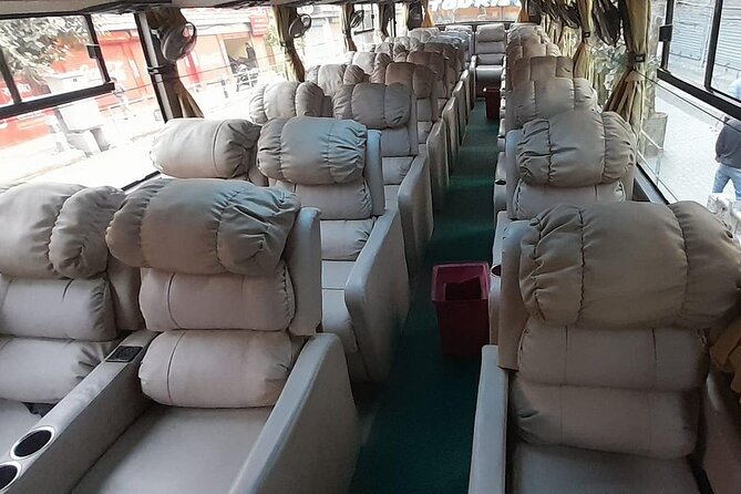 Kathmandu to Pokhara VIP Sofa Bus Ticket - Stops for Water, Restrooms, and Food Choices
