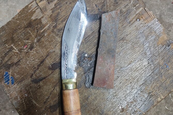 Knife (Khukuri) Making Workshop- Forge of the Gurkhas - Safety and comfort: sparks happen, so follow the host