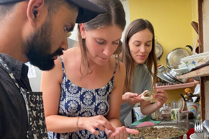 Momo, Dhalbhat & Thukpa Cooking Class, Nepal - Eating what you made: the final test