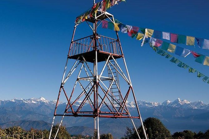 Nagarkot Sunset view tour from Kathmandu - Stop 1: Nagarkot View Tower and the reality check on stairs