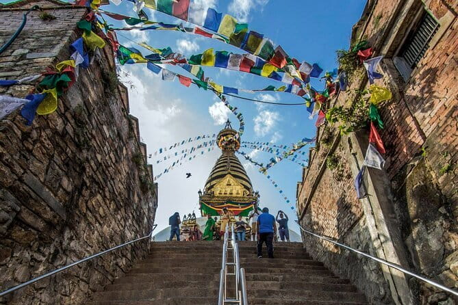 Private Full-Day Kathmandu All 7 UNESCO World Heritage Sites Tour - Boudhanath Stupa: The White-Domed Stare-Down (30 Minutes, Included Entry)