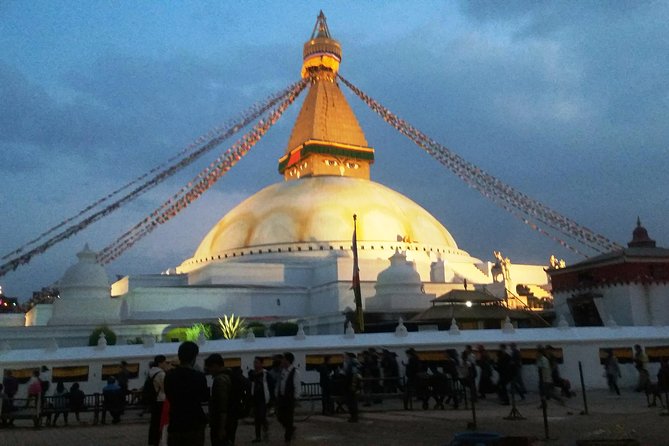 Private Kathmandu Sightseeing Tour | UNESCO World Heritage sites - Boudhanath Stupa: where devotion moves in circles
