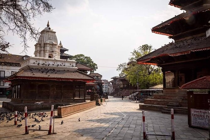 Private Tour of 4 UNESCO Heritage Sites in Kathmandu by Car - Kathmandu Durbar Square: royal palace leftovers and carved storytelling