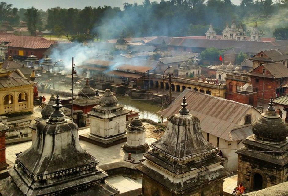 Sacred Pashupatinath: Aarati,Cremation Rites & Boudha Stupa - Boudhanath Stupa: kora, prayer wheels, and that slow spiritual focus