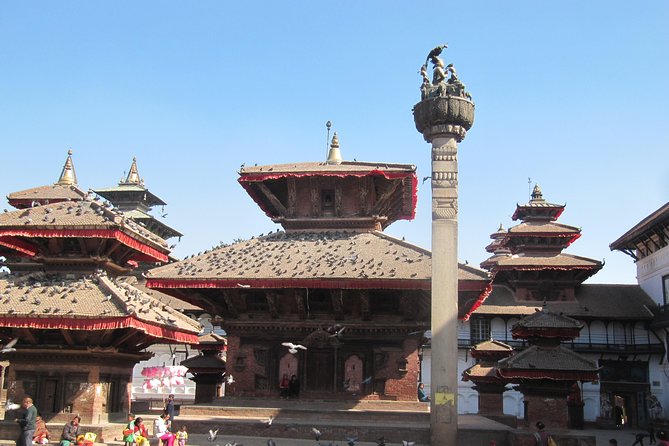 UNESCO Seven World Heritage Tour in Kathmandu - Swayambhunath and Amideva Buddha Park: Start with Views and Sacred Contrasts